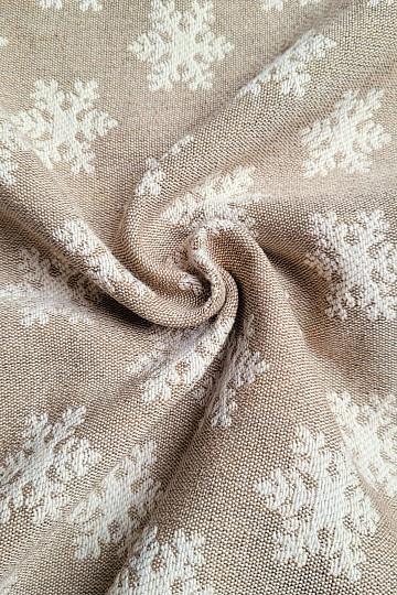 Tessuto decorativo lussuoso FLAKES BEIGE