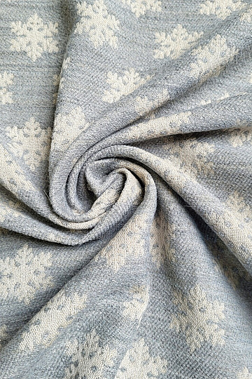 Tessuto decorativo lussuoso FLAKES GREY