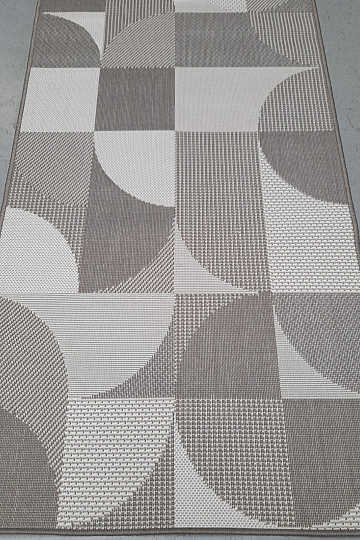 Tappeto da esterno Duce grigio-beige