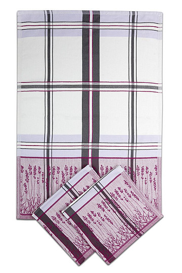 Asciugamani LAVANDA 2 3 pz