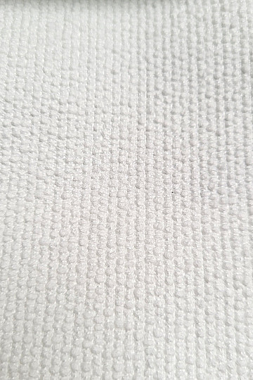 Tessuto decorativo monocromatico di lusso GERSTER 77052/10 BIANCO