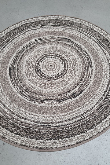Tappeto da esterno STAR rosetta grigio-marrone