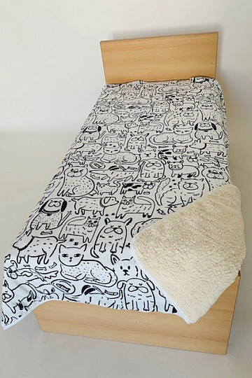 Coperta con stampa di pecore - ANIMALI