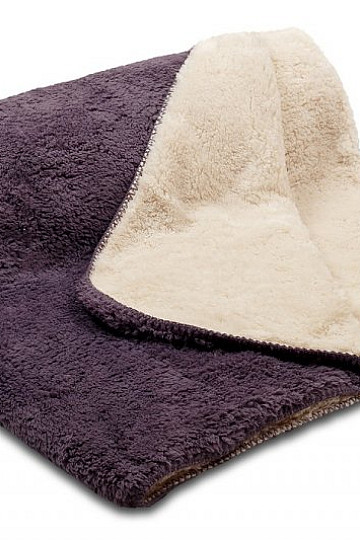 Coperta Sheep-antracite/grigio scuro/crema