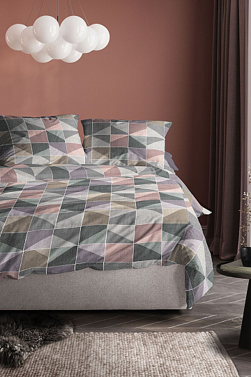 Biancheria da letto di lusso in flanella IRISETTE KOALA 8646-90 ROSA ANTICO