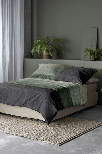 Biancheria da letto di lusso in flanella IRISETTE KOALA 8430-30 VERDE