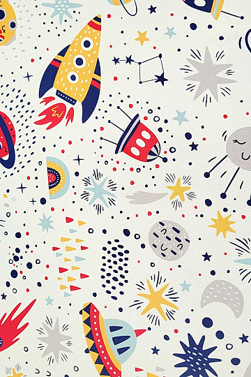 Tessuto decorativo BLACK OUT SPACE