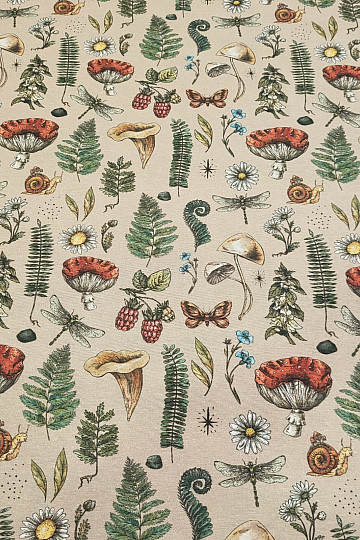 Tessuto decorativo AUTUNNO NEL BOSCO