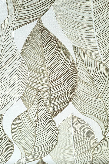 Tessuto decorativo MAXI FOGLIE verde chiaro