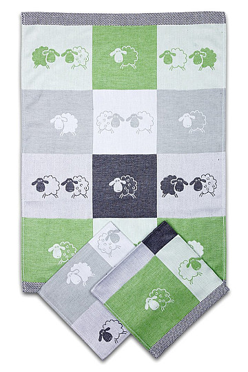 Strofinacci SHEEP DIAMETER GREENE 3 pz