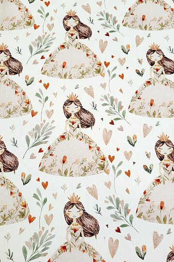 Tessuto di cotone DREAMY PRINCESS