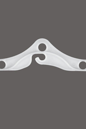 NEW WAVE gancio con nastro arricciato