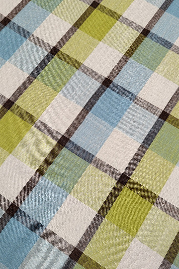 Tessuto decorativo ATILA BLU VERDE