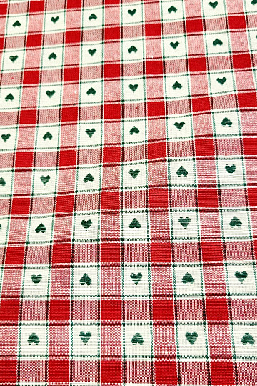 Tessuto decorativo MAXI CORET rosso