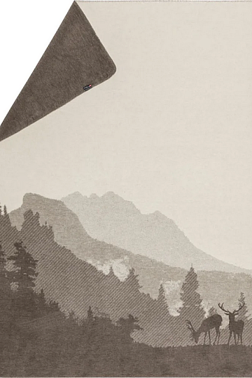 Coperta SAVONA DF PAESAGGIO CON CERVO