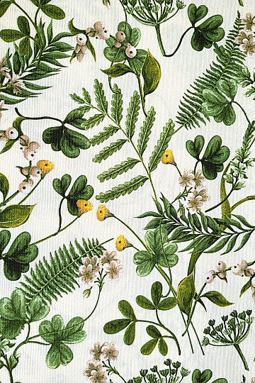 Tessuto decorativo FIORI BIANCHI