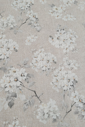 Tessuto decorativo grigio mandorla