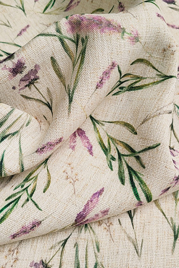 Tessuto decorativo LAVENDER LINO