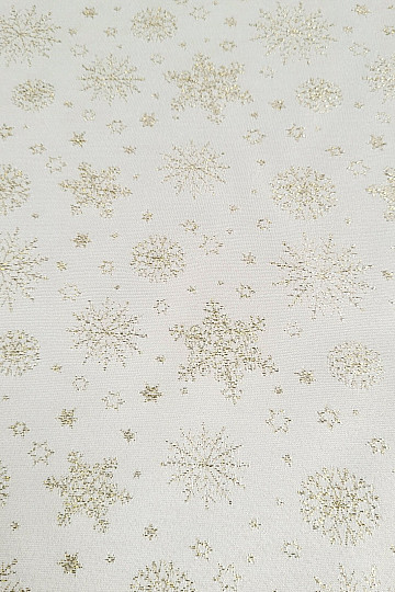 Tessuto decorativo in Teflon FLAKES COPO LUREX oro