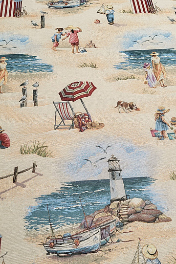 Tessuto per arazzo BAMBINI SULLA SPIAGGIA