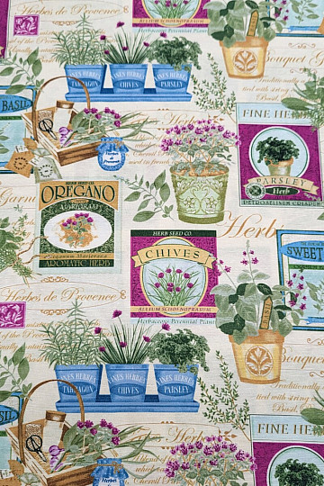 Tessuti decorativi BOTANIK viola