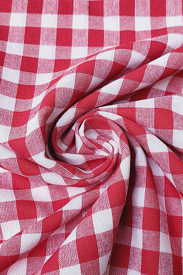 Tessuto decorativo KANAFAS rosso 1x1 cm