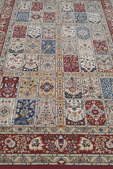 Tappeto classico in lana ORIENT cassetta rosa antico