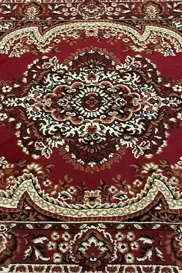 Tappeto in pezzo SOLID rosso