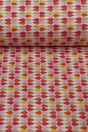 Tessuto decorativo PLIMA rosa