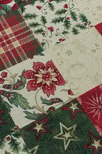 Tessuto per arazzo Rosa di Natale HOLLY