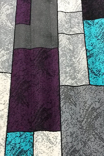Tappeto AMAZON 1 grigio viola