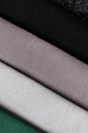 Tessuto decorativo monocromatico LISO nero