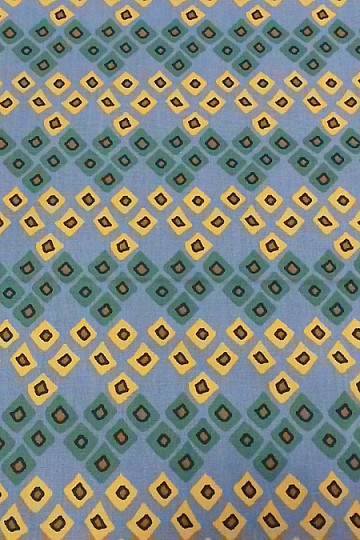 Tessuto decorativo ETNO DOZALI blu