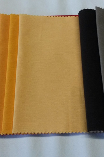 Tessuto decorativo tinta unita LISO giallo chiaro