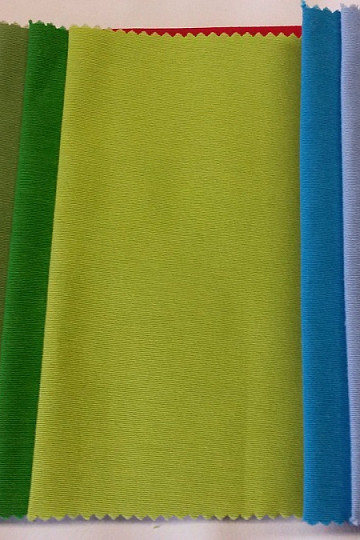 Tessuto decorativo fresco verde LISO