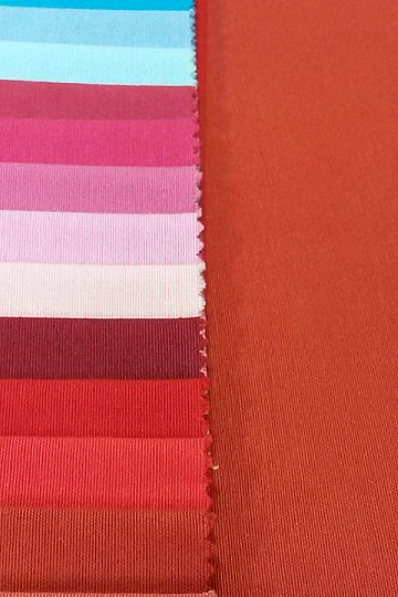 Tessuto decorativo tinta unita LISO 207 terracotta