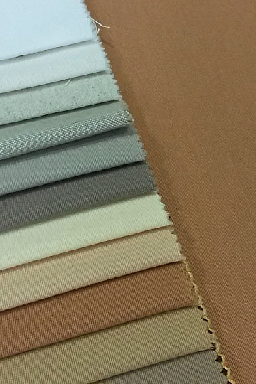 Tessuto decorativo tinta unita LISO 103 nocciola