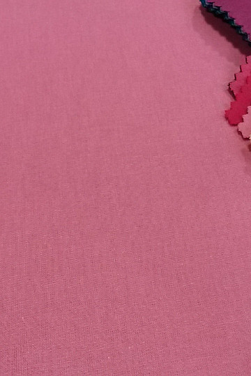 Tessuto di cotone UNI ROSA