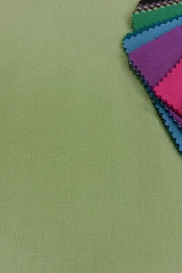 Tessuto cotone UNI verde chiaro