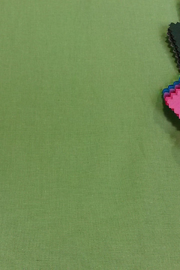 Tessuto cotone UNI pistacchio