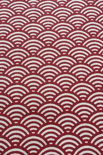 Tessuto decorativo SUSHIS rosso