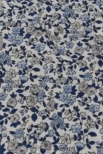 Tessuto decorativo LEONIE fiori 3