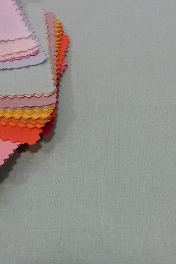Tessuto UNI in cotone mentolo