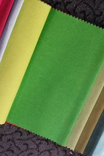 Tessuto decorativo tinta unita verde LISO 602