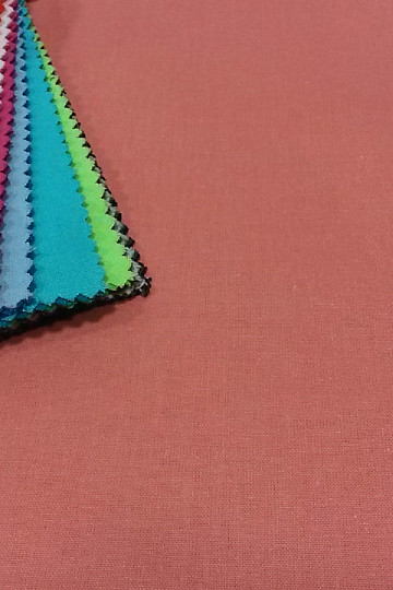 Tessuto di cotone corallo UNI