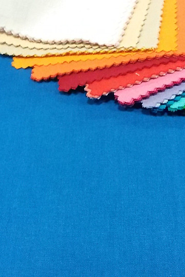 Tessuto di cotone blu navy UNI