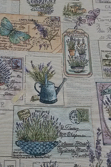Tessuto per arazzo LAVENDER SEEDS GARDEN 3