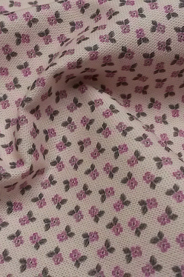 Tessuto decorativo FLOWERS ALBUM rosa