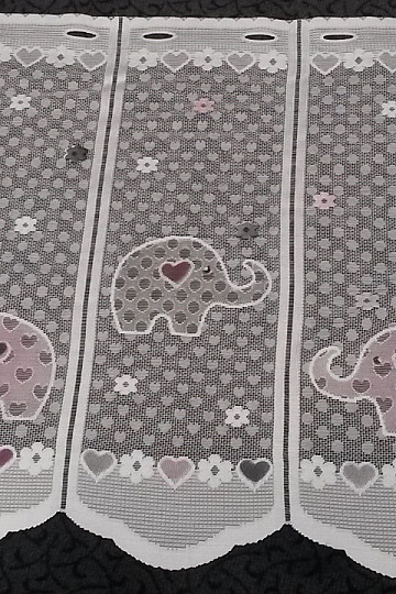 Tenda jacquard per bambini ELEFANTI II.