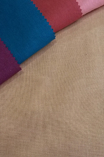 UNI CAMEL tessuto di cotone cammello